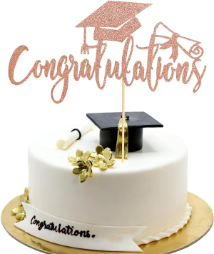 Congrats School Cake Topper