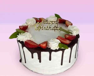 Birthday Cake Strawberry Shortcake