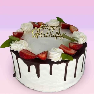 Birthday Cake Strawberry Shortcake