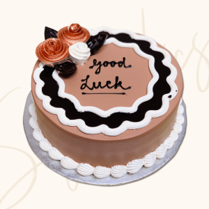 Good Luck Round Cake