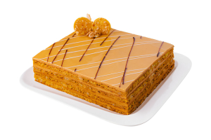 Coffee Walnut Layer Cake