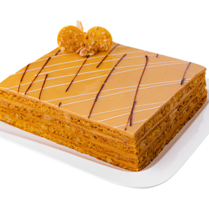 Coffee Walnut Layer Cake
